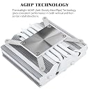 Thermalright AXP90-X47 White Low Profile ITX CPU Air Cooler, 47mm Height, TL-9015W Slim PWM Fan, AGHP Technology, for AMD AM4 AM5/Intel 1150/1151/1200,PC Cooler(White) gallery image