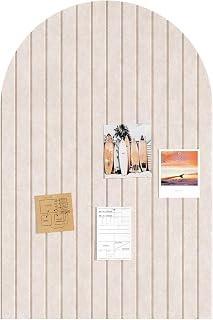 Lifewit Gewölbte Filz Pinnwand Selbstklebend für Wand Deko 90x60cm 3 Pack | Large Notice Bulletin Boards for Home with 30 Pins, Wall Panels Self Adhesive for Home Office Room Bedroom Decor, Oatmeal