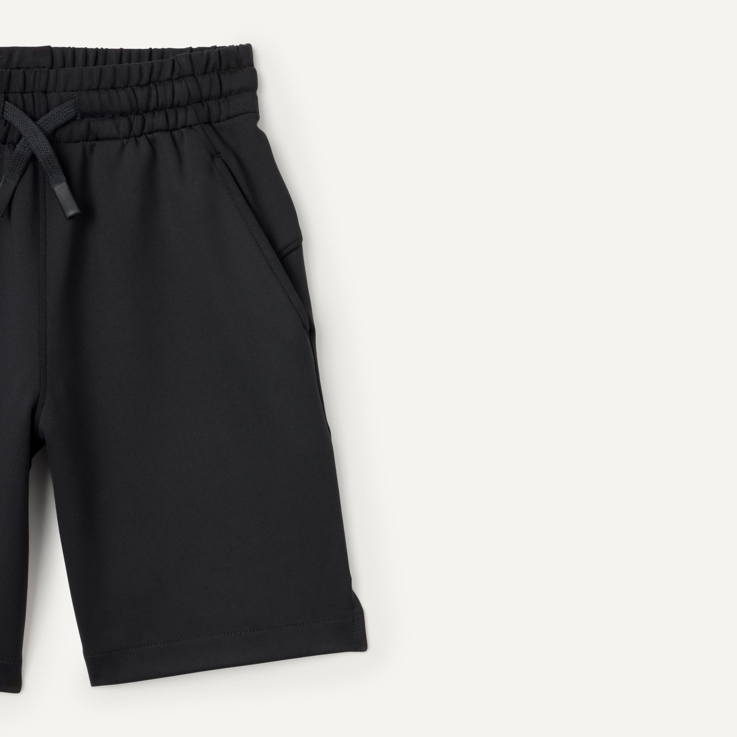 Amazon Essentials Pantalones Cortos Deportivos de Punto Elástico de Alto Rendimiento Niños