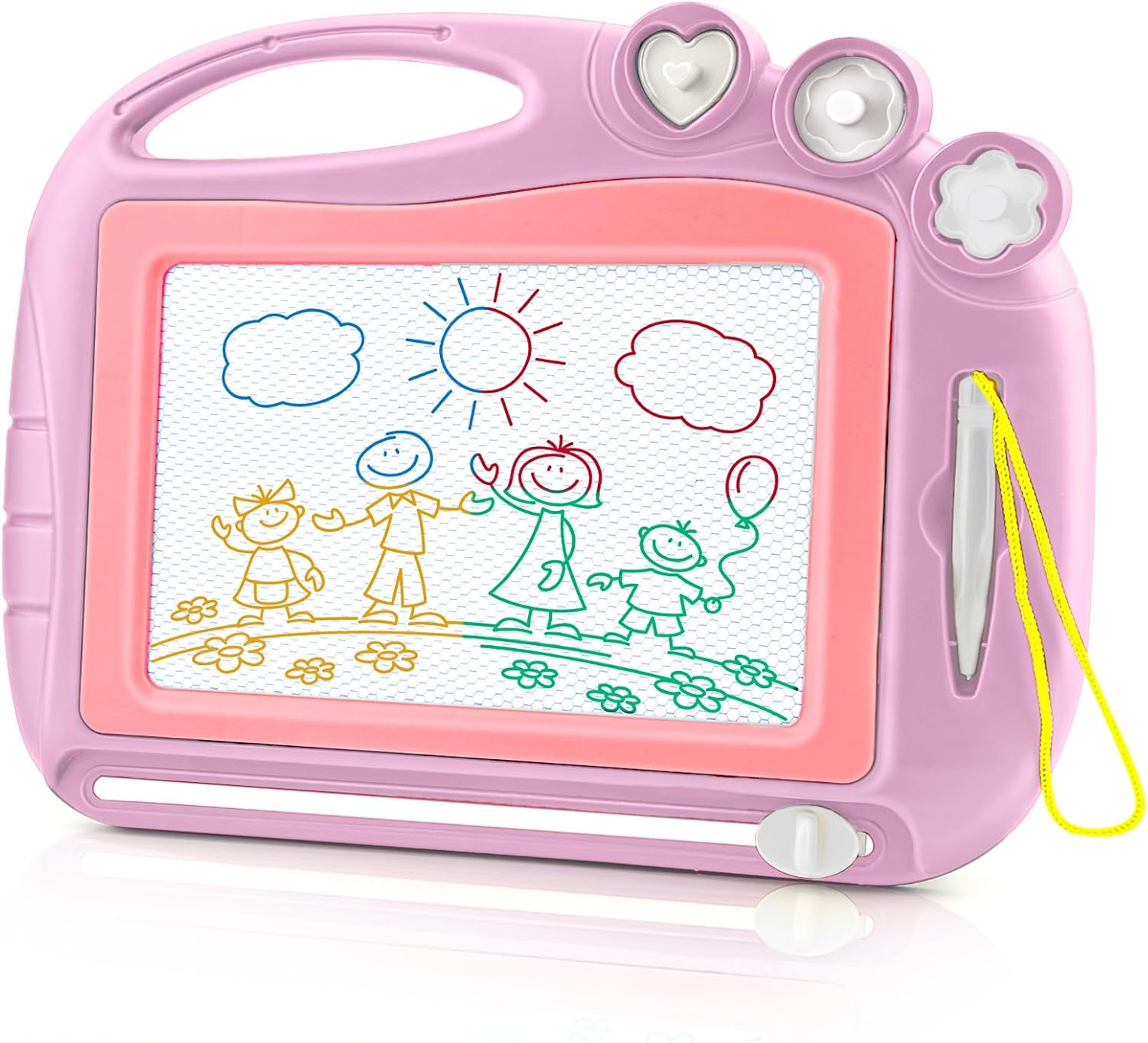 Magnetic Drawing Board, Toddler Toys for Age 1 2 3 Boys Girls, Toddler Drawing Board, Birthday Easter Christmas Halloween Kids Toy Gifts for Boys and Girls