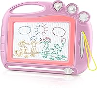 Vista 12 de Tablero de dibujo magnético, juguetes para niños de 1, 2, 3 años, tablero de dibujo para niños, cumpleaños, Pascua, Navidad, Halloween, regalos