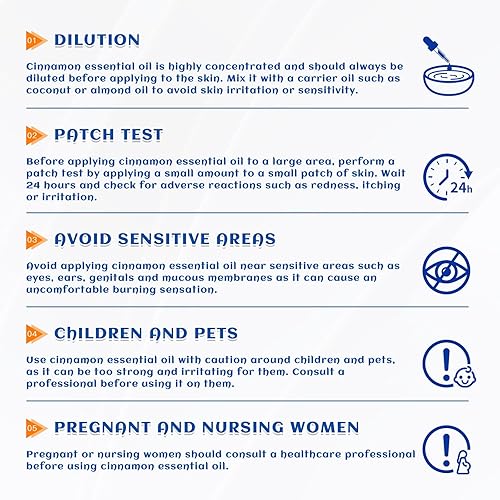 Miniatura 6 de HIQILI Aceite esencial de canela de 16 onzas líquidas, 100% puro y natural para difusor, 16.9 fl oz