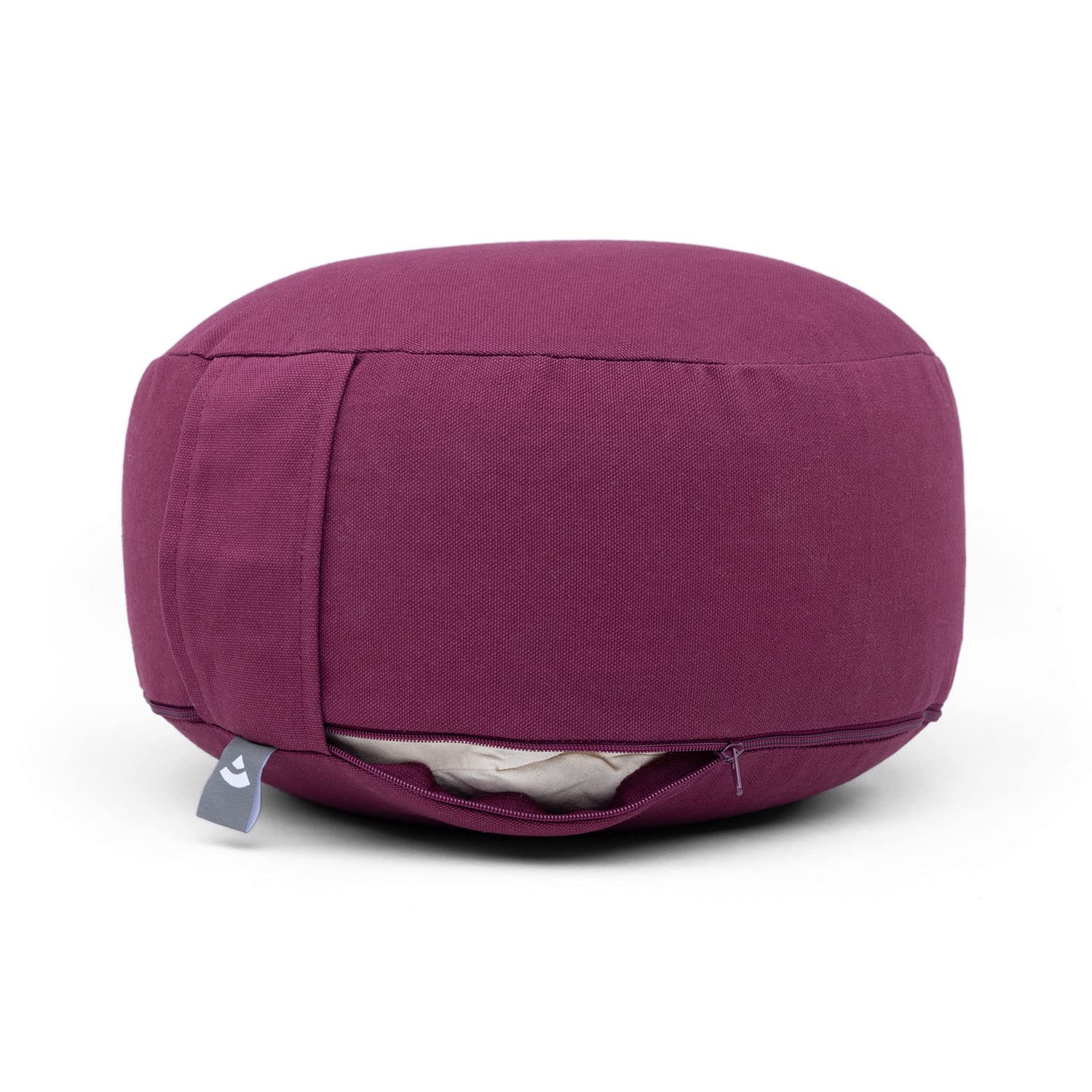 Bodhi Yoga - Cuscino da meditazione "Rondo Basic", con rivestimento removibile, dimensioni: 28 x 17 cm