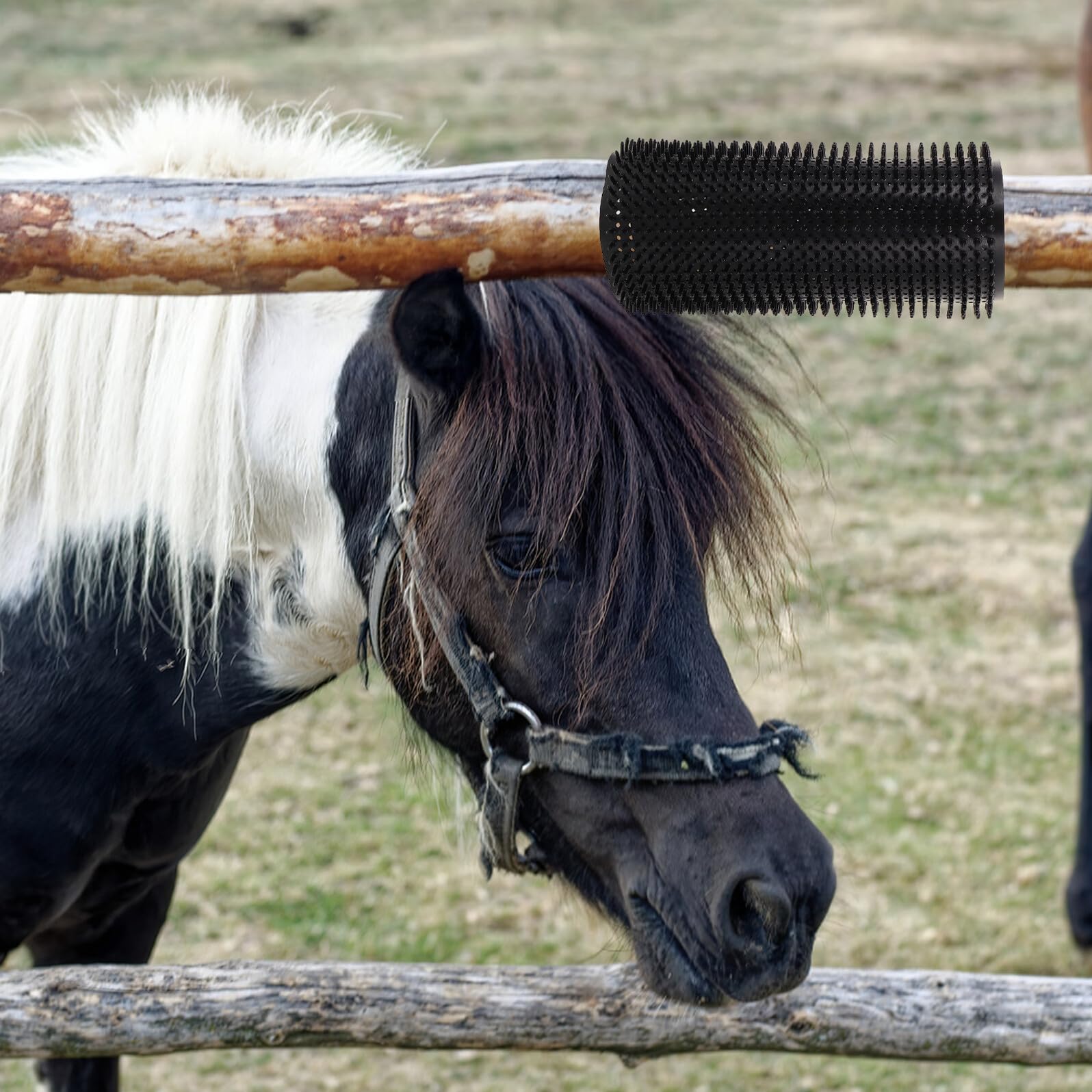 Yardwe 2 Pezzi Tappetino Antiprurito per Bestiame Morbido e Resistente Spazzola Massaggiante per Cavalli, Bovini e Pecore Accessorio per Allevamenti e Sollievo Prurito Animali