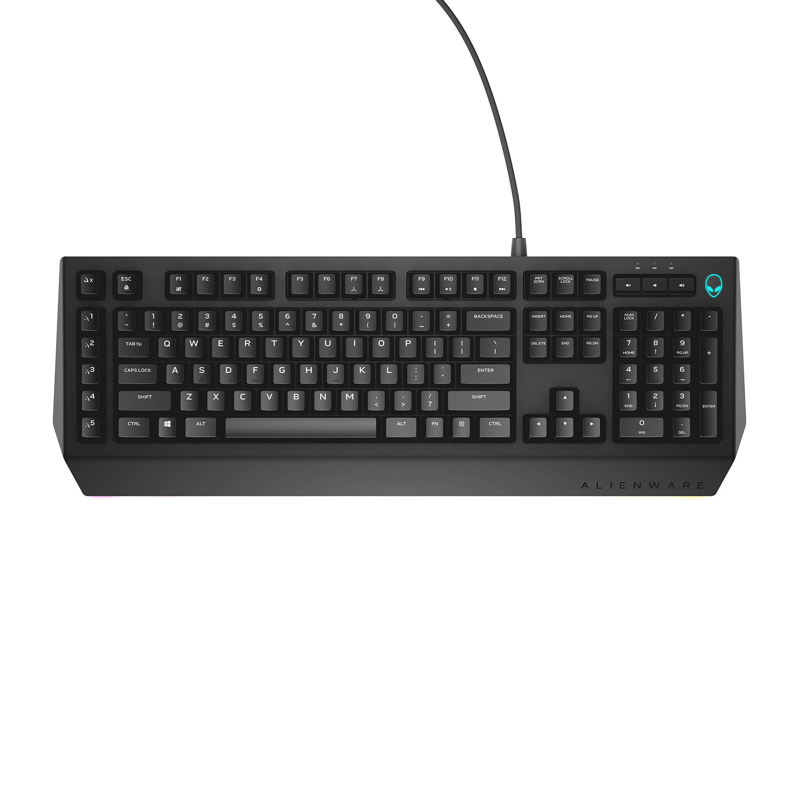 Dell 580-AGKZ Alienware AW568 Erweiterte Gaming-Tastatur schwarz