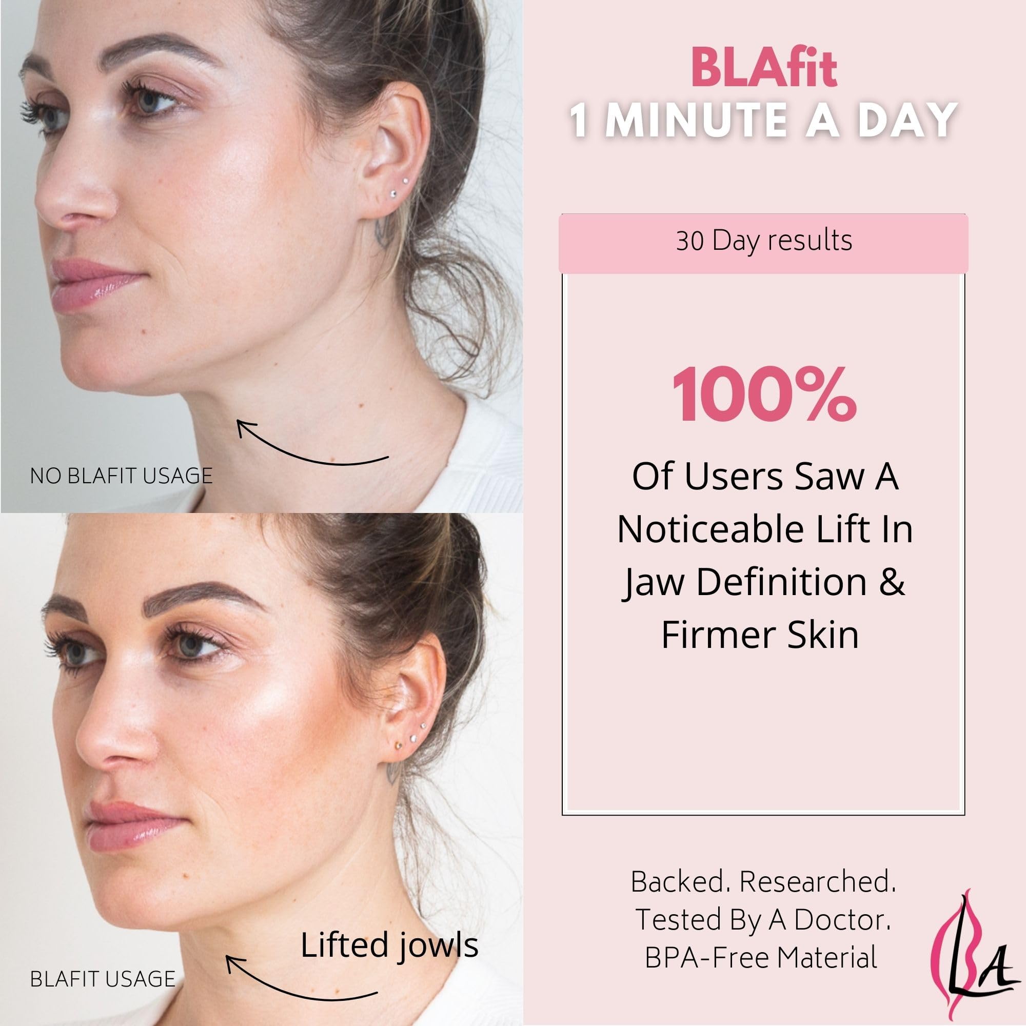 Dispositivo rimpolpante per labbra, dispositivo rimpolpante non invasivo, senza dolore, esercizio quotidiano di 60 secondi per labbra più piene, mascella definita e pelle più soda, prodotto negli
