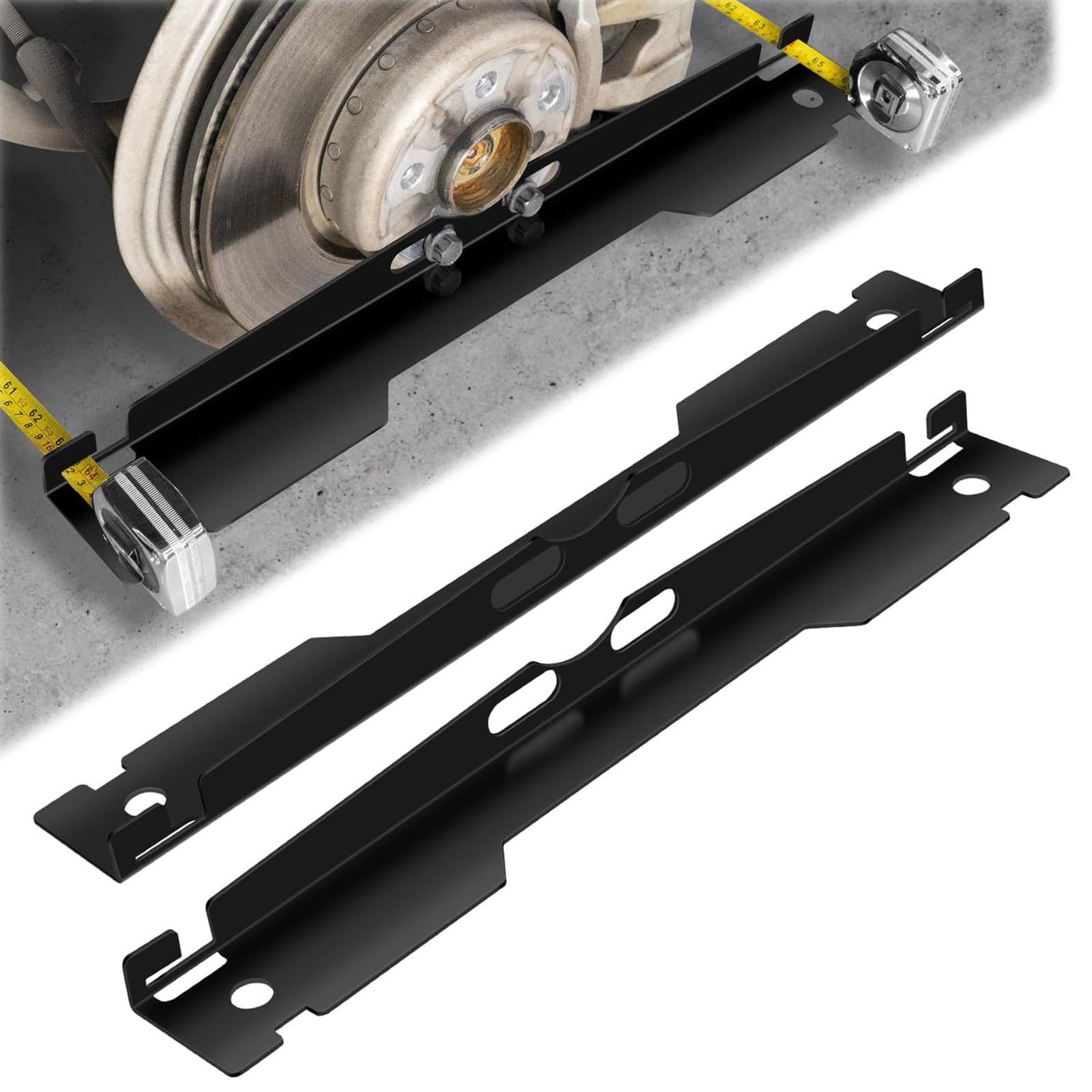 Herramienta de Alineación para Automóviles Placas De Medición De Precisión | Equipo De Alineación Vehicular Para Mantenimiento De Vehículos Camiones Remolques Y Maquinaria De Taller