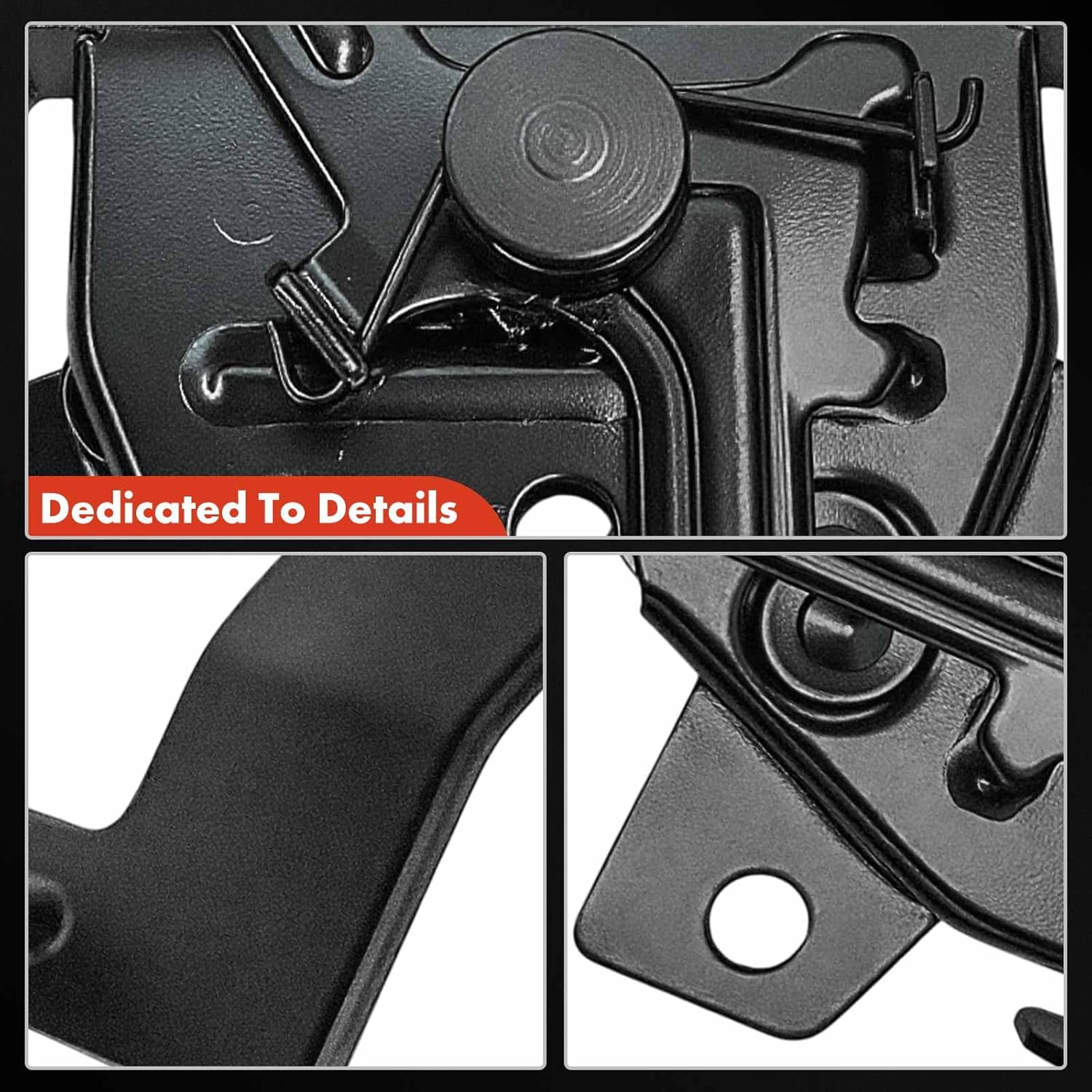 A-Premium Hood Latch Lock Compatible with 2005-2009 Hyundai Tucson, Front Hood Lock Engine Bonnet Latch Assembly