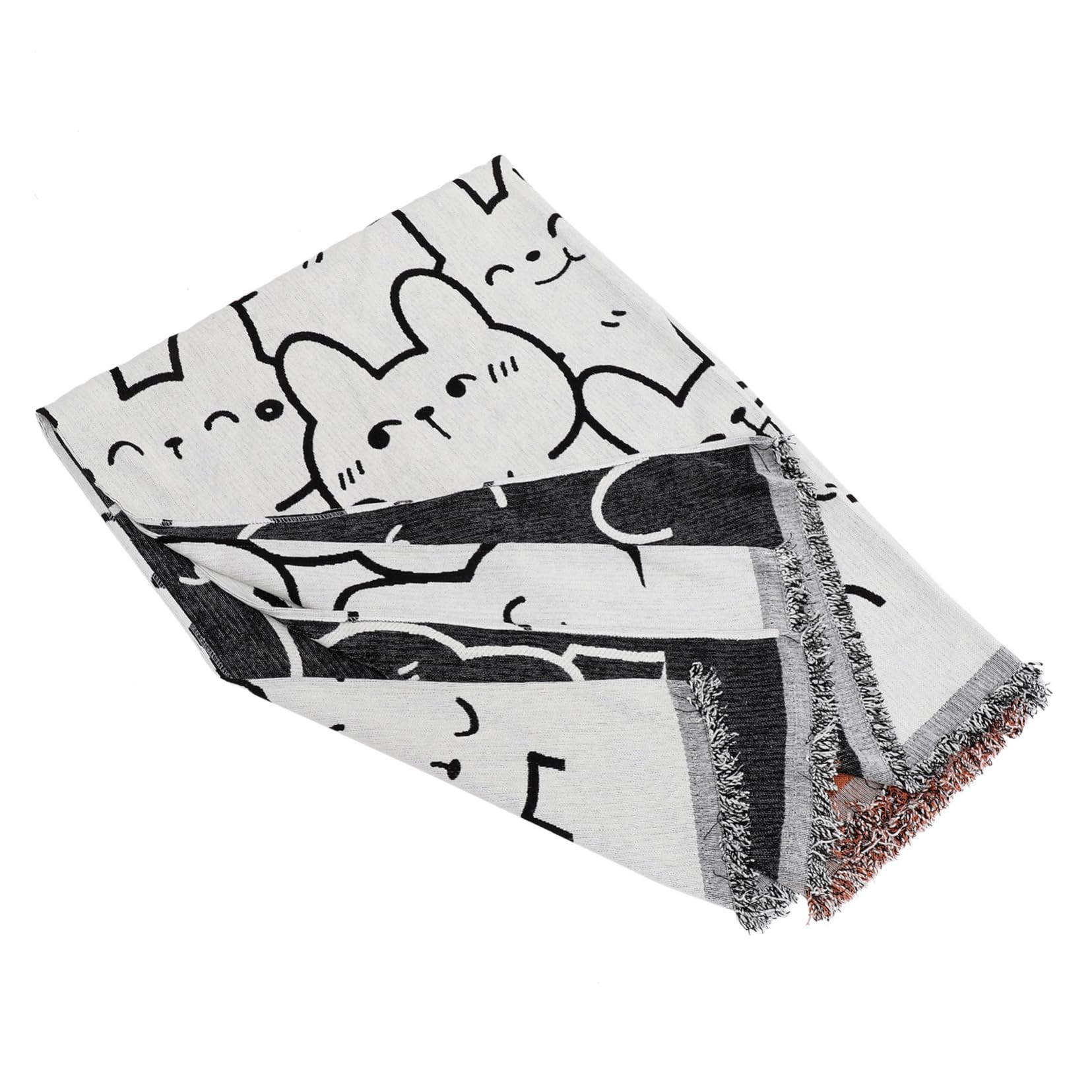 PRETYZOOM Copridivano in Ciniglia Arancia, Stile Sobrio e Raffinato, Reversibile, Pratico e Non Sbiadisce, per Soggiorno e Casa, Decorazione Divano