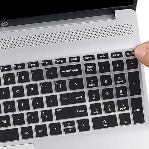 Miniatura 4 de Cubierta de teclado para portátil HP 15 por 15-dwdadbef 17-byca 15-dy0013dx 15-dy0136nr 15-dy2073dx 15-dy2703dx 15-dw0083wm 15-ef1041nr 15z-ef100