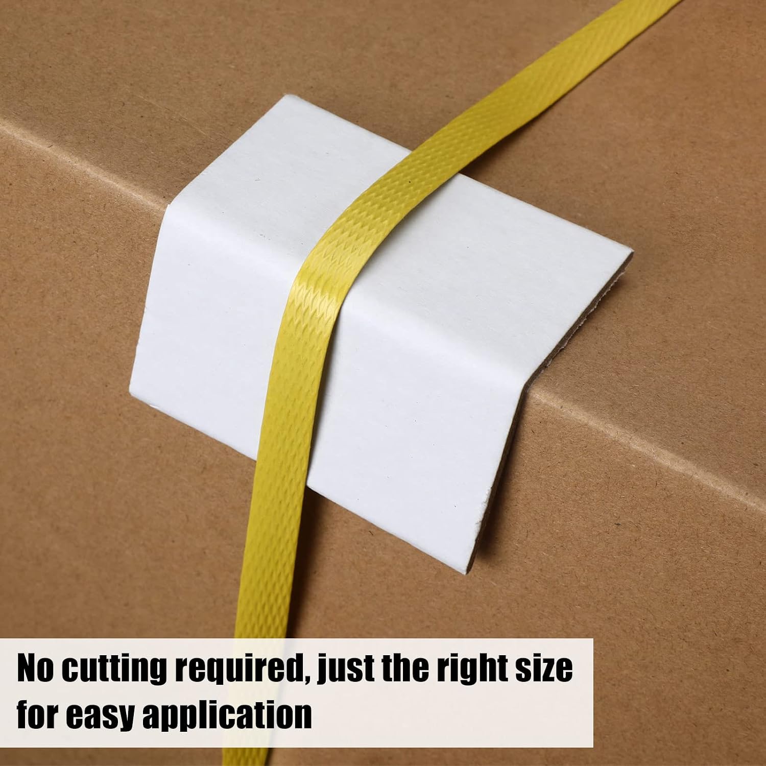 Packing Cardboard Edge Protectors 2" x 3" White 3 mm Thickness Edge Protectors Wrapping Paper Corner Guard Furniture Protection Hardware Logistics Shipping Packaging Moving Pallets(240 Pcs)