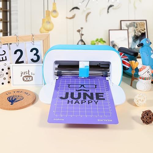 Vista 11 de REALIKE Alfombrilla de corte compatible con Cricut Joy de 4.5 x 12 pulgadas, 4.5 x 6.5 pulgadas