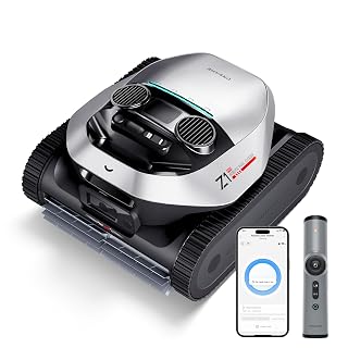 DREAME Z1 Pro Cordless Robotic Pool Cleaner, LiFi Remote Control, 8000 GPH Suction, Waterline Horizontal Cleaning, Auto-Retrieval, Automatic Pool Vacuum for Above & In-Ground Pools, Upgraded Version - Amazon product rated Grade A