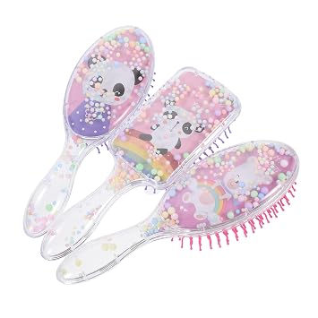1set Panda Pattern Boys and Girls Hair Comb Comfortable Combs for Easy Detangling Lightweight Design Cute and for All Hair Types