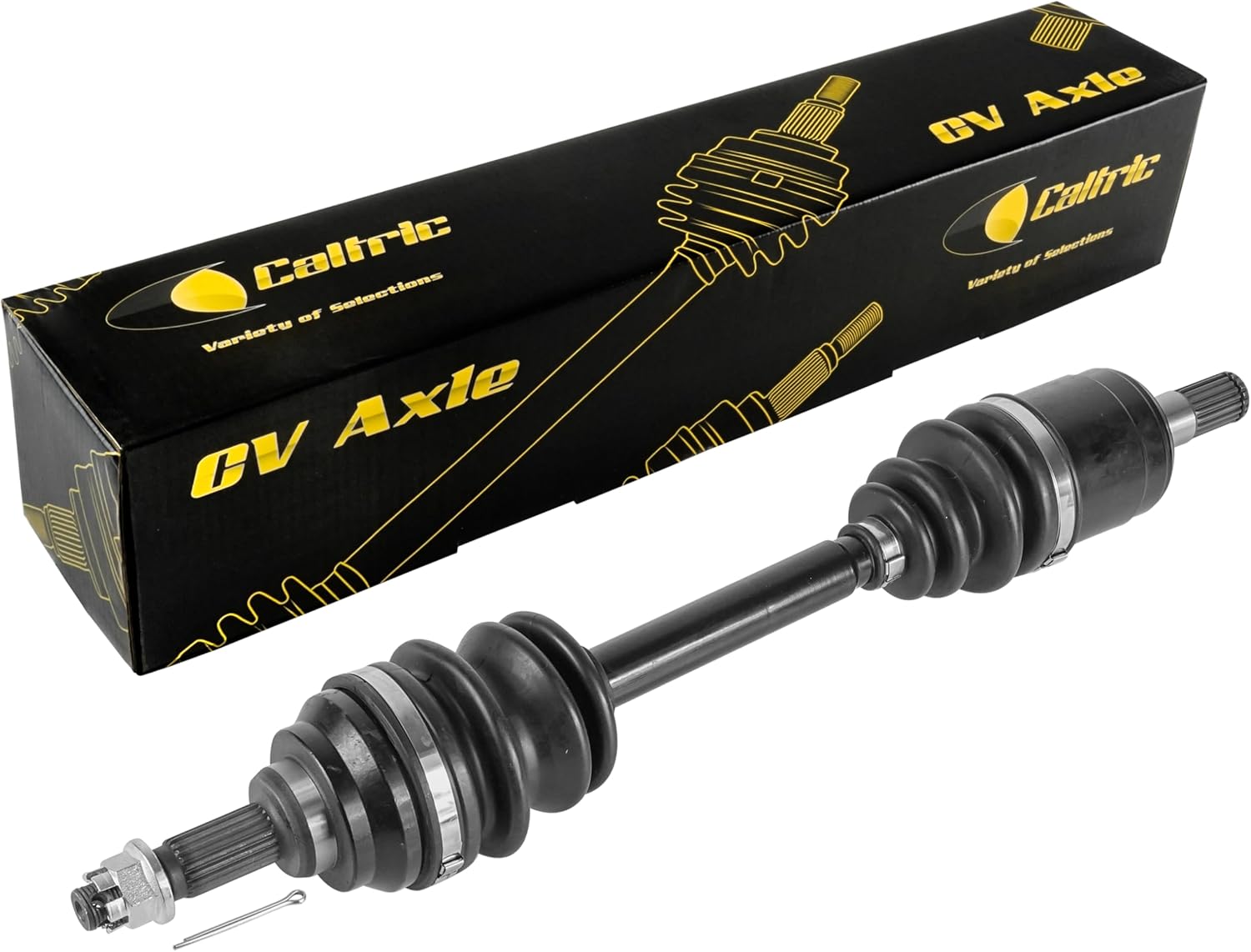 Caltric Front Right Complete Cv Joint Axle Compatible with Honda Trx500Fa Trx500Fga Rubicon 500 4X4 2001 2002 2003 2004