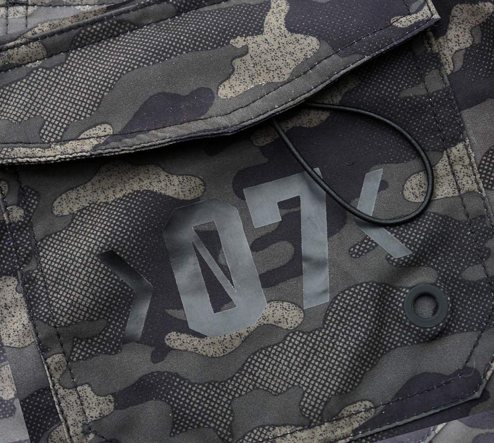 ROCK-IT Apparel® Herren Camouflage Boardshort Männer Badeshorts Badehose für den Strand Größen S-3XL Camo Grün und Grau
