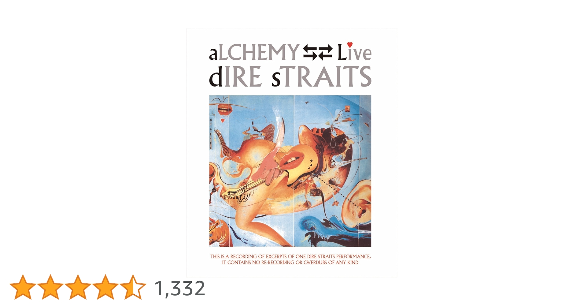 洋楽 UK-original Alchemy Dire Straits Live Dire Straits / Alchemy: Dire Straits Live | The Skeptical Audiophile