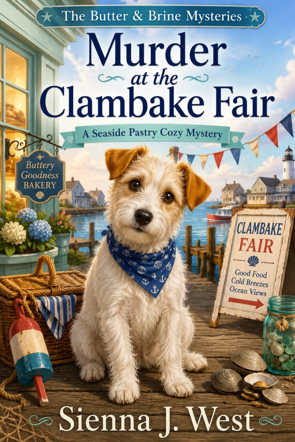 Murder at the Clambake Fair: A Seaside Pastry Cozy Mystery (The Butter & Brine Mysteries)
