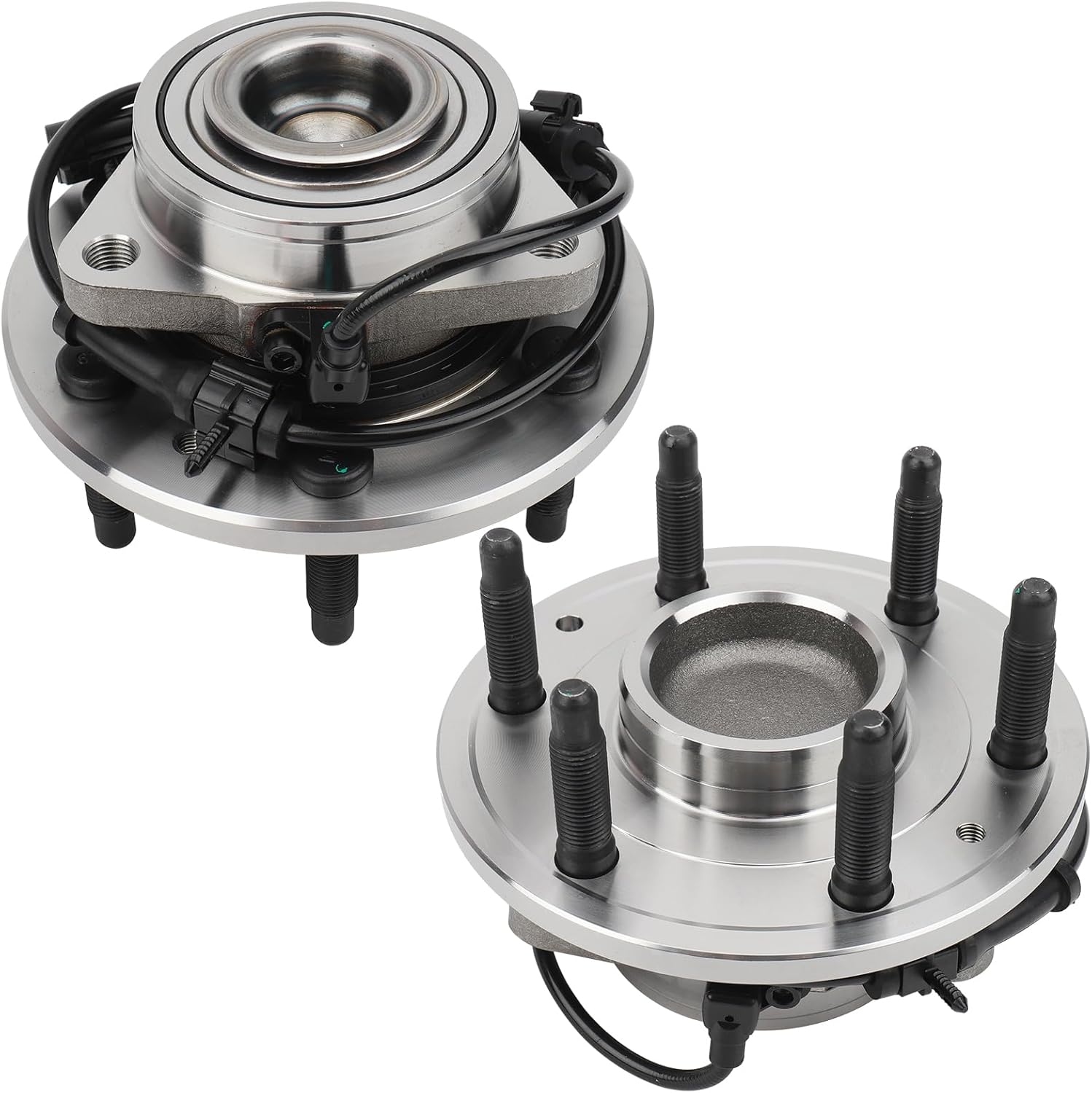 515054 [2WD Only, 2 Pack] Front Wheel Hub Bearing Assembly for Chevy 1999-06 Silverado(Sierra) 1500, 2000-06 Tahoe/Yukon/Escalade/Suburban(Yukon XL) 1500, 03-13 Express(Savana) 1500(03-05 2500)
