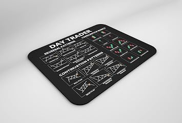 Day Trader Mouse Mat Large Gaming Pad for Mouse and Keyboard Mouse Mat Pad QDH