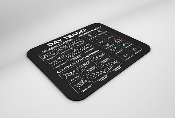 Day Trader Mouse Mat Large Gaming Pad for Mouse and Keyboard Mouse Mat Pad QDH