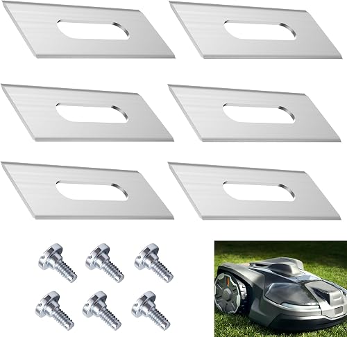 595084411 Lawn Mower Blades for Husqvarna Automower Endurance, 6 Pack