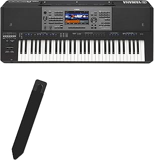 BoxWave Stylus Pouch Compatible with Yamaha PSR-A5000 - Stylus PortaPouch, Stylus Holder Carrier Portable Self-Adhesive for Yamaha PSR-A5000 - Jet Black