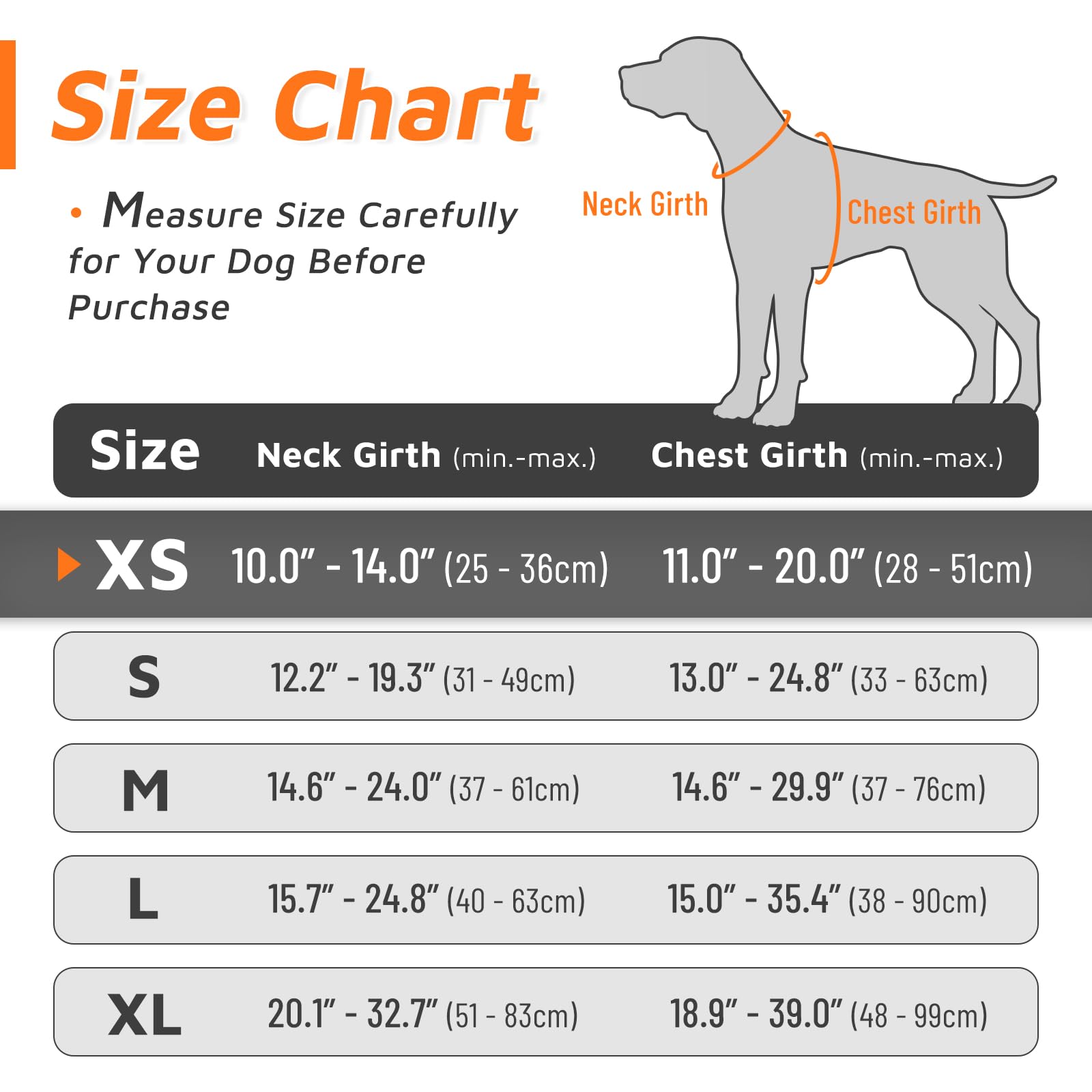 Eagloo Pettorina Cane Taglia Piccola, Pettorina ad h, Pettorina Antifuga Cane, Pettorina Anti Tiro per Cani con Doppio Gancio, Robusto e Regolabile per Addestramento, Pettorina Cucciolo, XS, Arancio