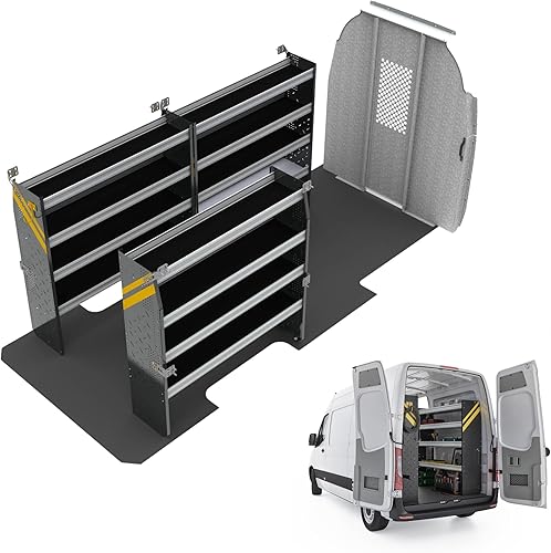 Ranger Design - Estantería para contratista de furgoneta, compatible con Mercedes Sprinter, 170 pulgadas WB - DHL-10