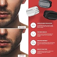 Vista 3 de CHISELL Ejercitador de mandíbula original, moldeador de mandíbula de principiante a avanzado, cubos de ejercicio facial para cara tonificada