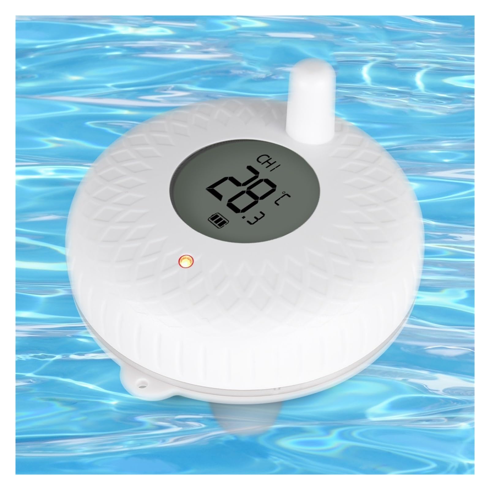 Termómetro Flotante Inalámbrico For Piscinas, Spas, Acuarios Y Estanques