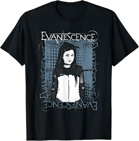 Amazon.com: Evanescence Half Face T-Shirt Tee for Men Women and