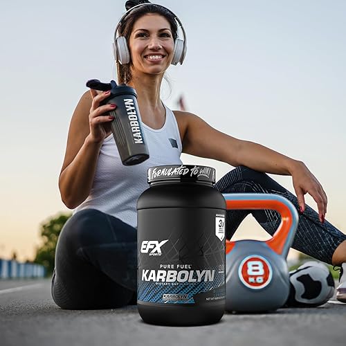 Miniatura 34 de EFX Sports Karbolyn Fuel | Polvo de carbohidratos de rápida absorción | Carga de carbohidratos, energía sostenida, recuperación rápida, sin