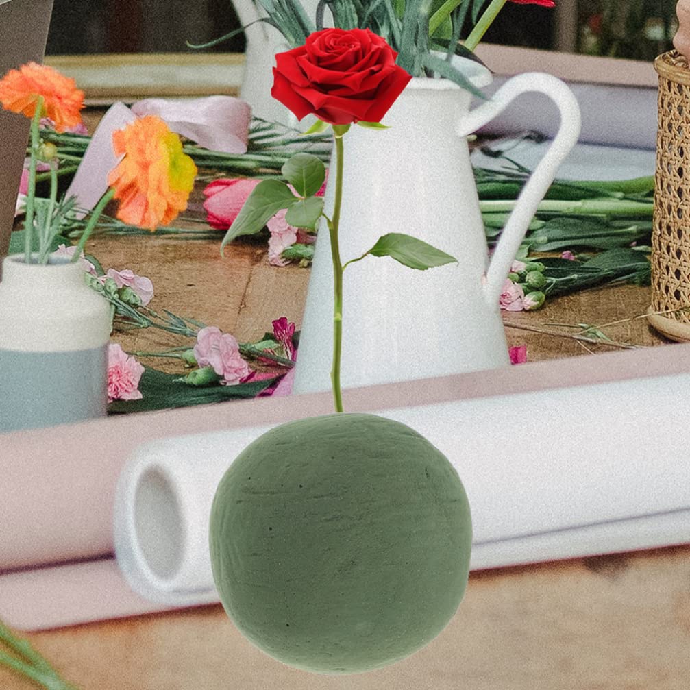 UPKOCH Blumensteckschaum-Kugeln 12 Cm – 2er Set Für Frische Blumen Und DIY-Deko