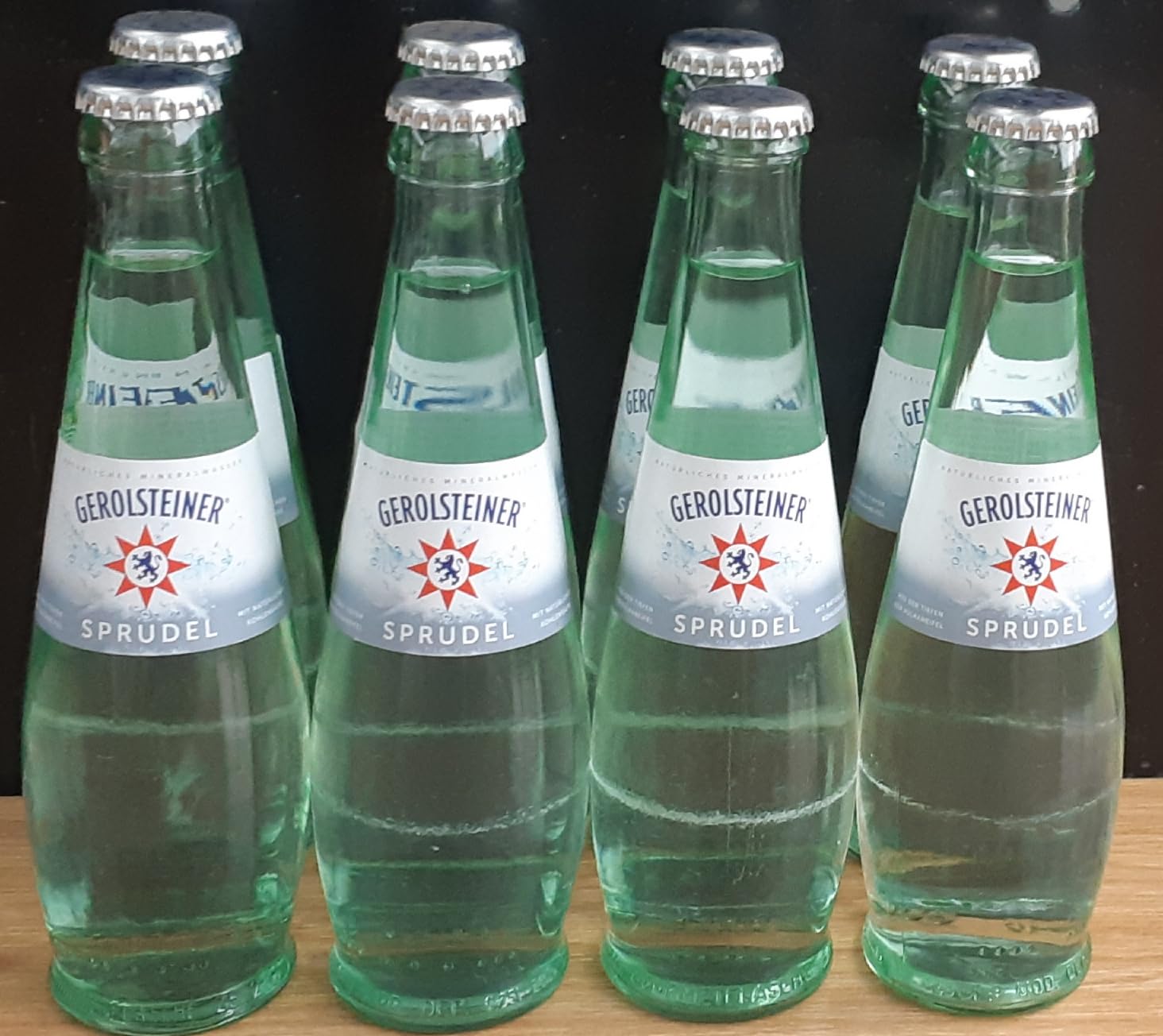 Gerolsteiner Sprudel Mineralwasser, 8 x 0,25l Glasflaschen, inkl. Mehrweg Pfand