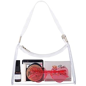 Lackycc Clear Purse Bag for Stadium Events for Women