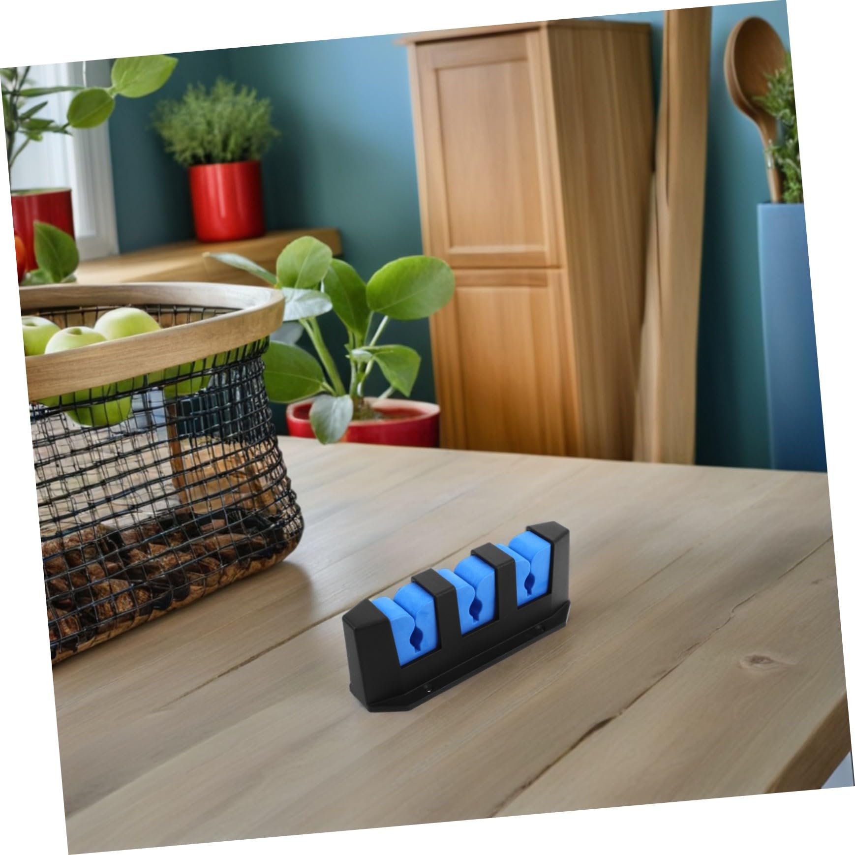 Kisangel 2 Pezzi Supporto da Parete per Canna da Pesca Porta Canne in Plastica Multi Slot per Garage e Casa Organizer per Esposizione e Conservazione
