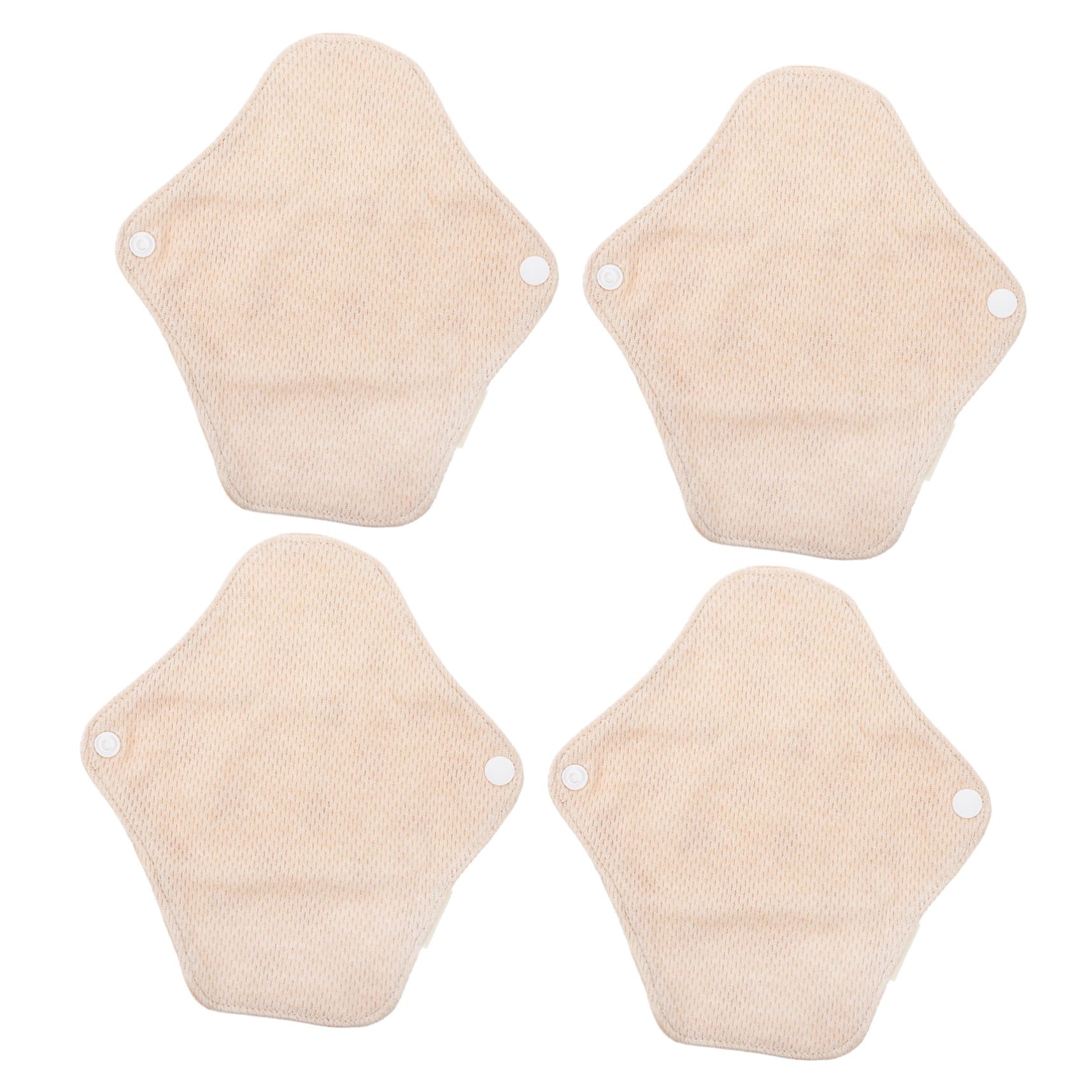 ORFOFE 4pezzi Assorbenti Igienici Lavabili Assorbenti Per Allattamento Riutilizzabili Mestruali Riutilizzabili