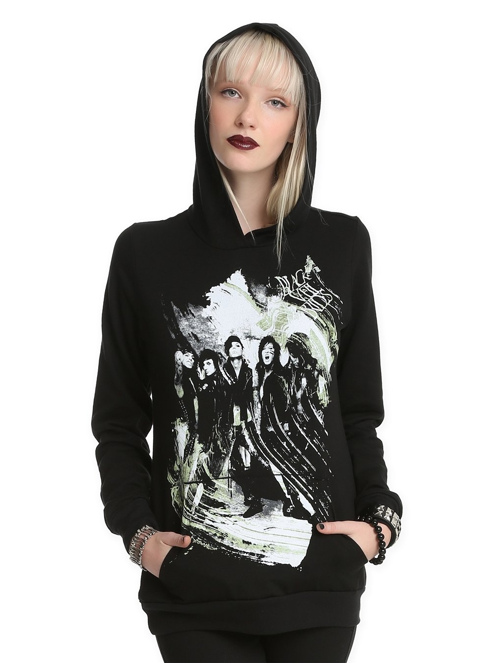 Black Veil Brides Girls Pullover Hoodie