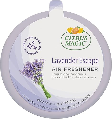 Miniatura 24 de Citrus Magic Aromatizante ambiental sólido y absorbente de olores Lino puro.