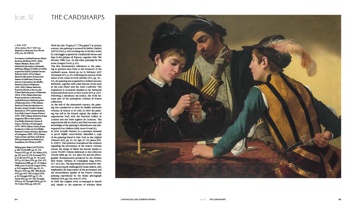 Caravaggio 2025. Ediz. inglese (Cataloghi)