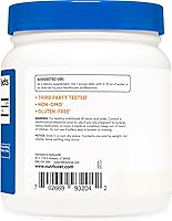 Vista 3 de Nutricost Betaína Anhidra Trimetilglicina (TMG) Polvo 500G (3 Botellas)