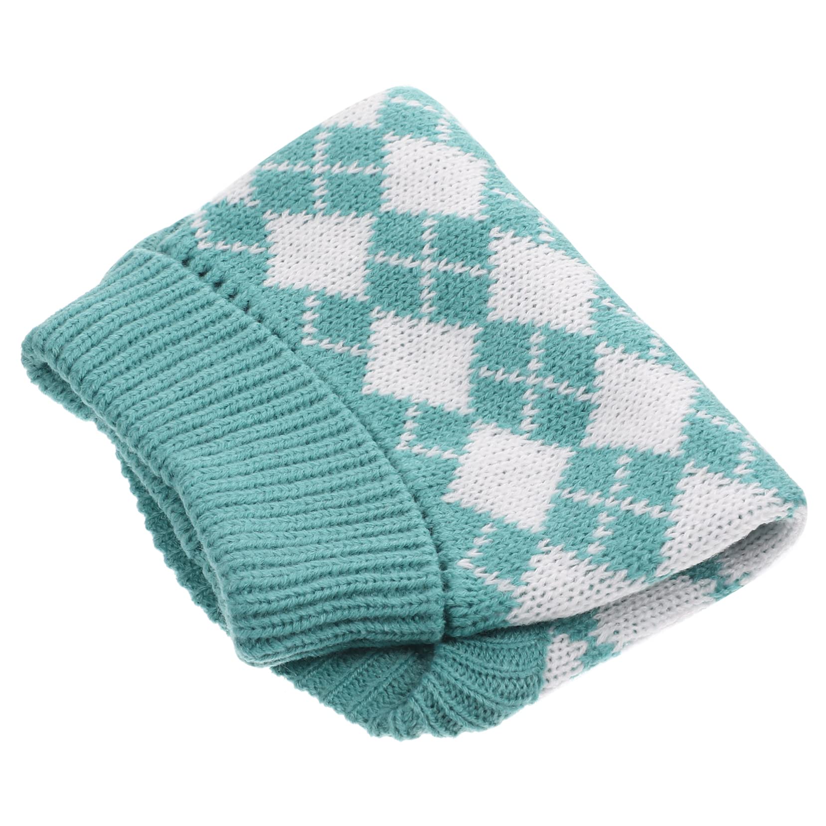 BESPORTBLE 4pièces Pull pour Animaux Vêtement Chaud à Carreaux pour Chiens Et Costume Et Hiver pour Petits Et Animaux