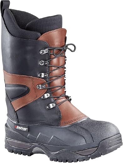 Baffin Men's Apex Snow Boot,Black/Bark,10 M US