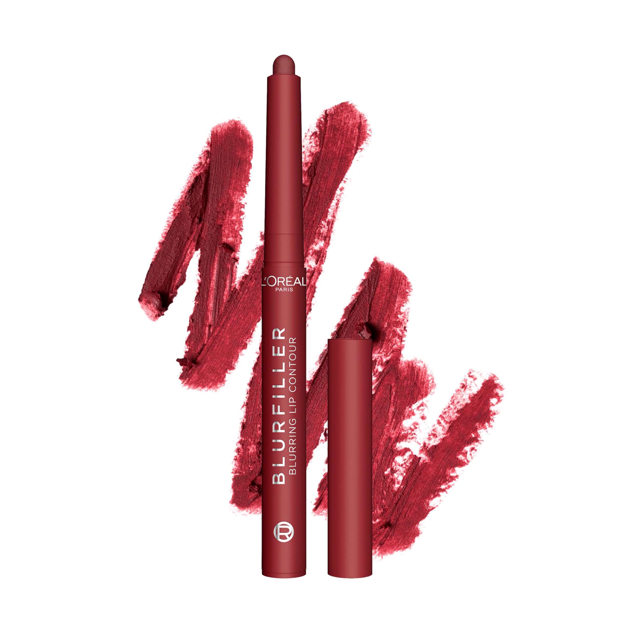L'oréal Paris Unisex Bordeaux Bisous Blurfiller Lip Contour Lip Liner 530 Bordeaux Bisou