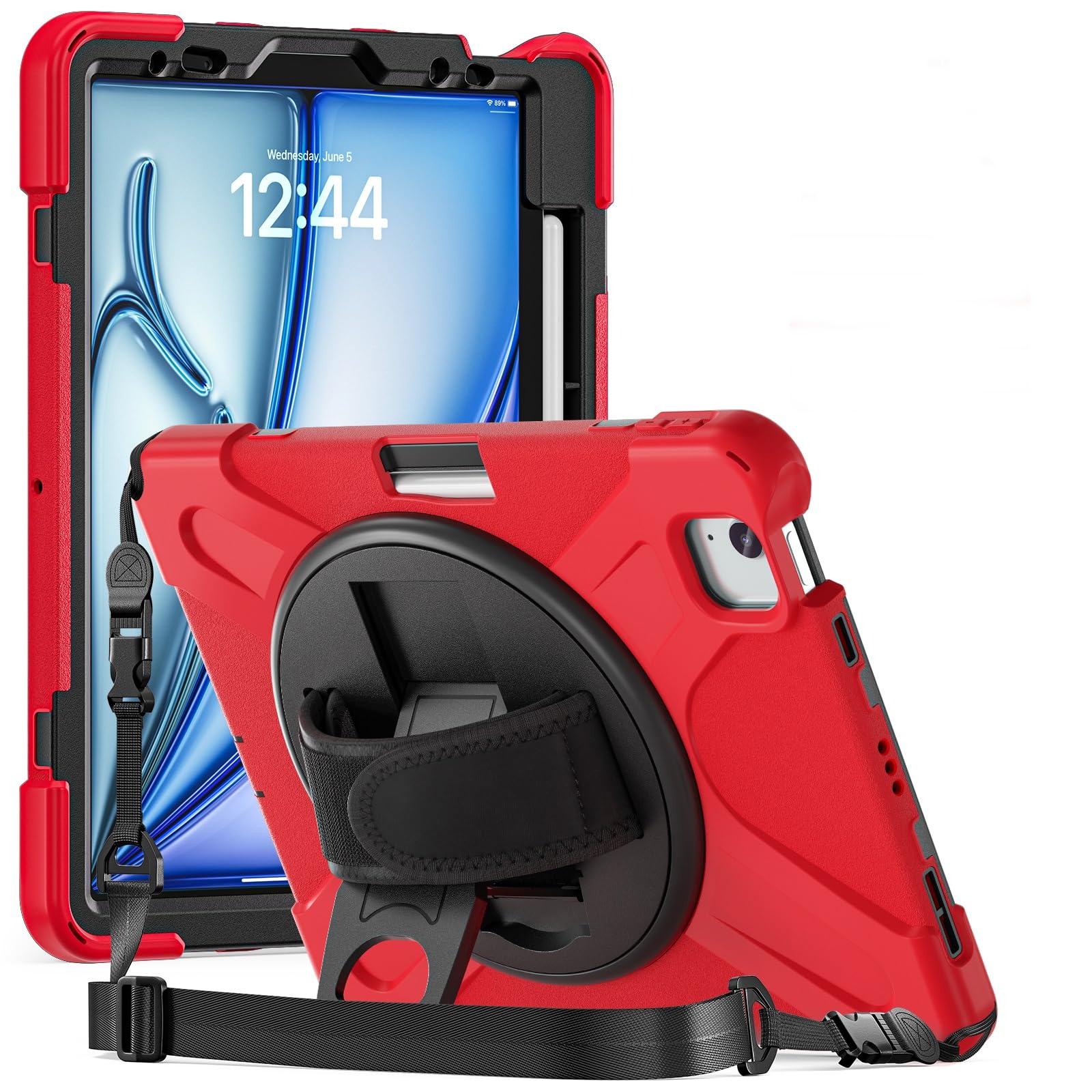 See full amazon price history chart for ProElite Cover for Apple iPad Air 13 inch M2 2024 Case, Rugged 3 Layer Armor case for Apple iPad Air 13 M2 2024 with Apple Pencil Holder, Hand Grip and Rotating Kickstand, Red ProElite Cover for Apple iPad Air 13 inch M2 2024 Case, Rugged 3 Layer Armor case for Apple iPad Air 13 M2 2024 with Apple Pencil Holder, Hand Grip and Rotating Kickstand, Red (B0D72PWV63) Amazon Price History, Amazon Price Tracker