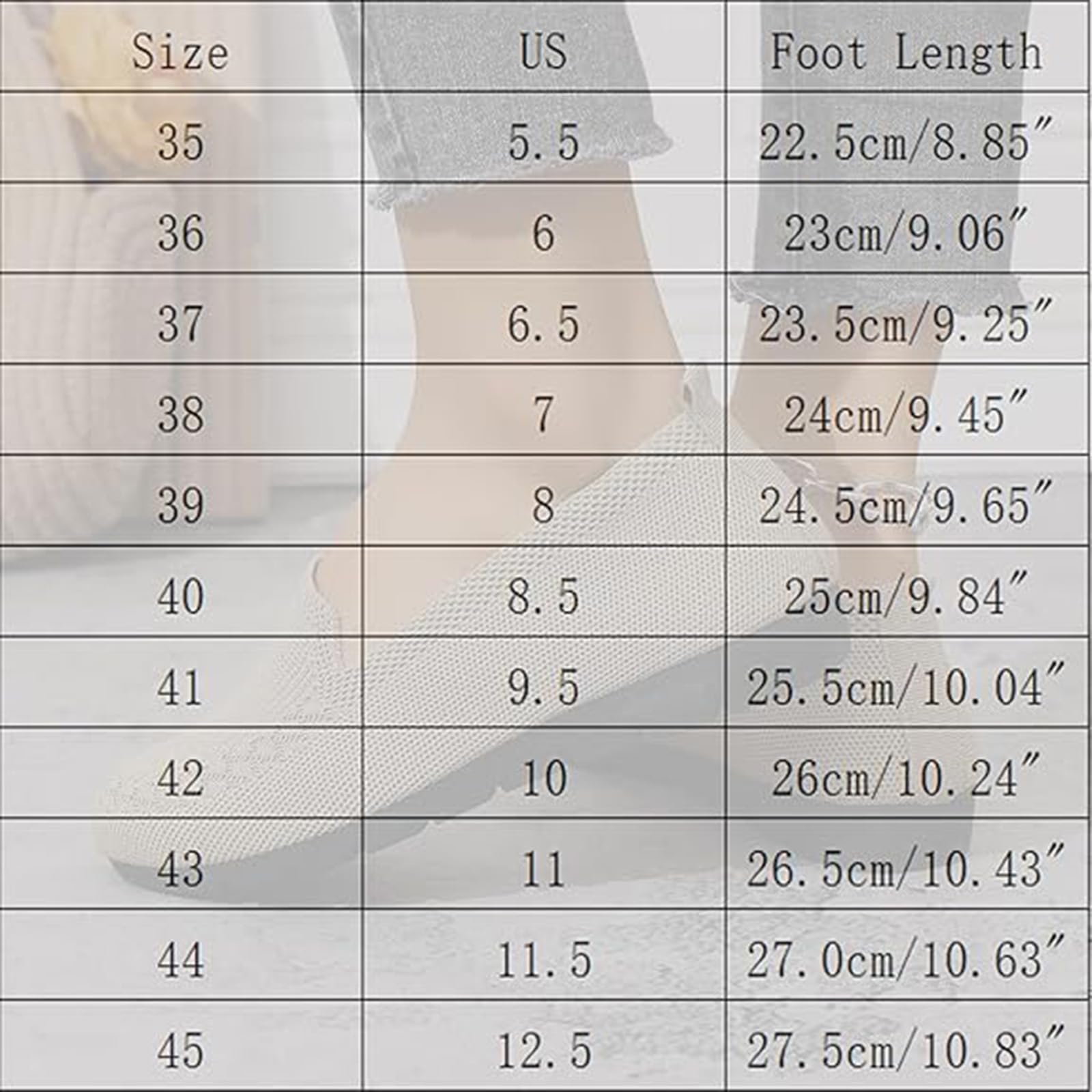 Women's Orthopedic Loafers Slip On Walking Shoes - Breathable Knit Mesh & Non-Slip Soft Sole, Lightweight Arch Support Comfort Flats for Work Travel — view 4