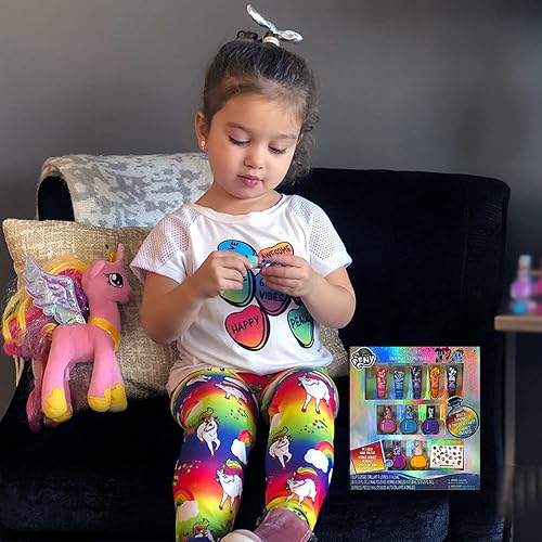 Miniatura 3 de My Little Pony Townley Girl - Juego de maquillaje de belleza cosmética brillante de 10 piezas para niños niñas adolescentes con 5 piezas de brillo