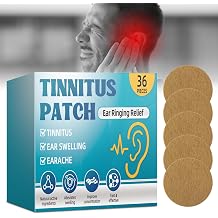 Bondtech Tinnitus Relief for Ringing Ears, Tinnitus Relief Patch for Ear Ringing,Natural Herbal Formula, Effective Reduce Noise and Improve Focus, Gentle & Portable 36.0 Count