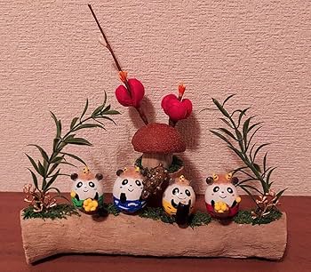 Amazon.co.jp: どんぐりアート パンダ 節分 : ホーム＆キッチン